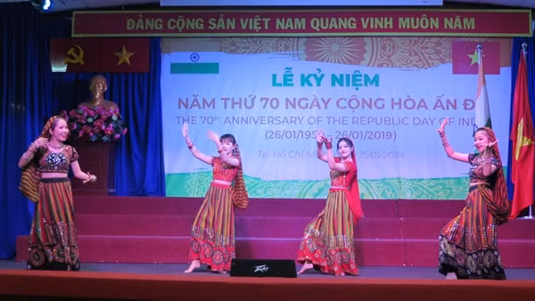 Celebran en Ciudad Ho Chi Minh el Día de la República de la India ảnh 1
