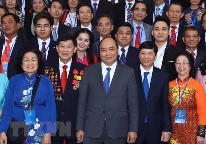 Recibe Premier a viet kieu en ocasión del Nuevo Año Lunar ảnh 1