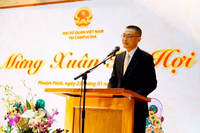 Vietnamitas en el extranjero celebran fiesta tradicional de Año Nuevo Lunar ảnh 1