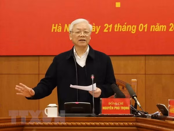 Insta máximo dirigente vietnamita a fortalecer el marco legal anticorrupción ảnh 1