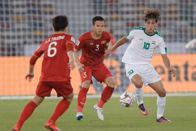 Futbolistas vietnamitas realizaron máximos esfuerzos en partido con Iraq, según entrenador ảnh 1 Futbolistas vietnamitas realizaron máximos esfuerzos en partido con Iraq, según entrenador ảnh 1