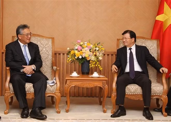 Resalta vicepremier de Vietnam cooperación económica con Japón ảnh 1