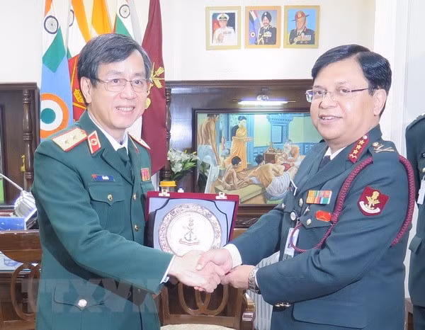 Vietnam y la India agilizan cooperación en medicina militar ảnh 1