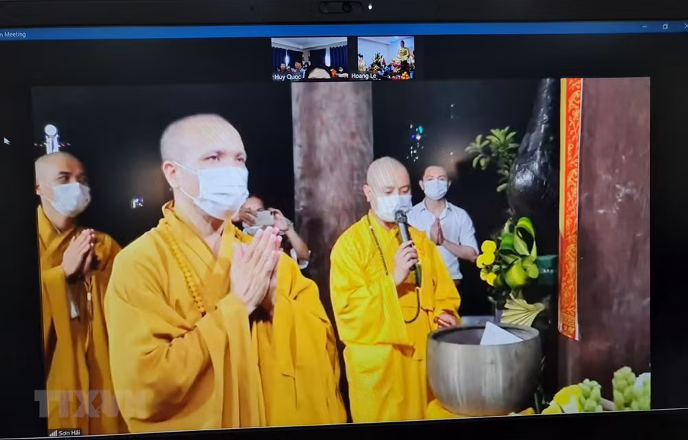 Celebran en Mozambique aniversario 2565 del nacimiento e iluminación de Buda ảnh 1