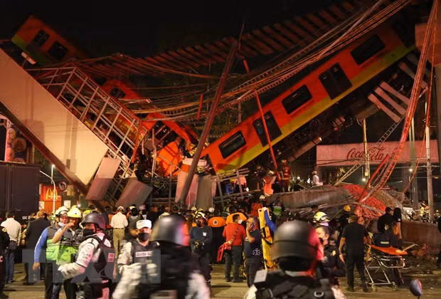Vietnam envía condolencias a México por accidente en línea del metro ảnh 1