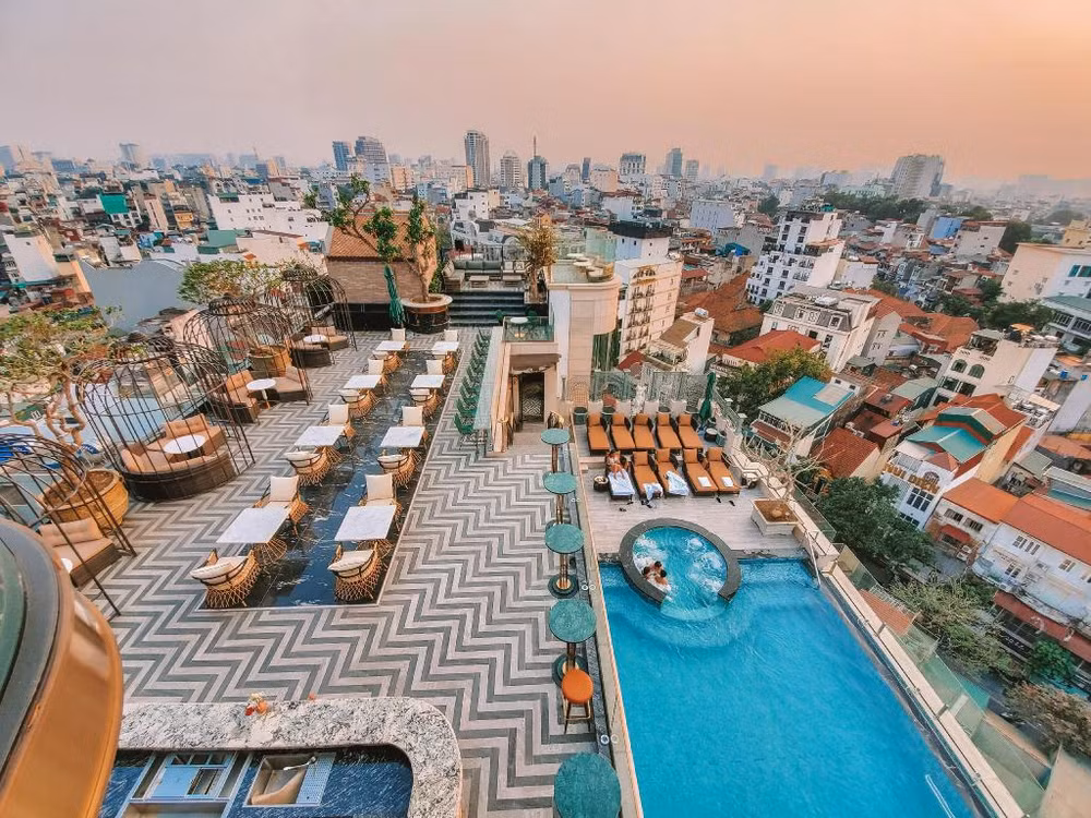 Cuatro hoteles en Hanoi con mejor terraza del mundo, según TripAdvisor ảnh 3