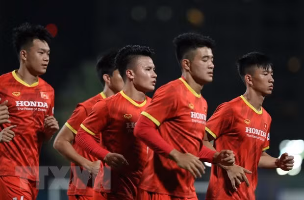 Equipo de fútbol de Vietnam se esfuerza por conseguir mejor resultado en ronda eliminatoria ảnh 1 Equipo de fútbol de Vietnam se esfuerza por conseguir mejor resultado en ronda eliminatoria ảnh 1