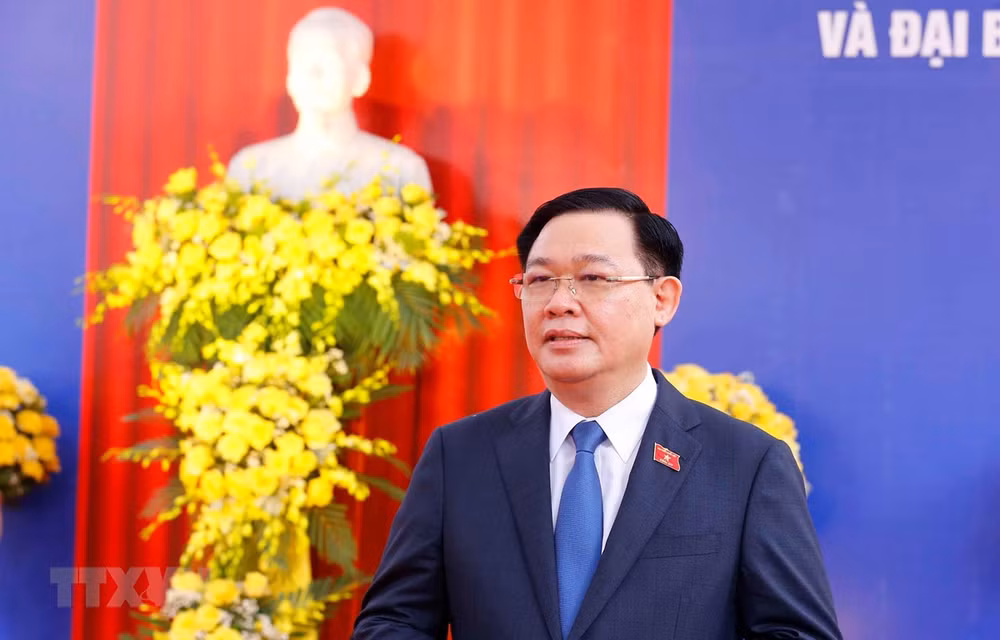 Elecciones legislativas muestran fuerza del pueblo vietnamita, afirma presidente del Parlamento ảnh 1 Elecciones legislativas muestran fuerza del pueblo vietnamita, afirma presidente del Parlamento ảnh 1