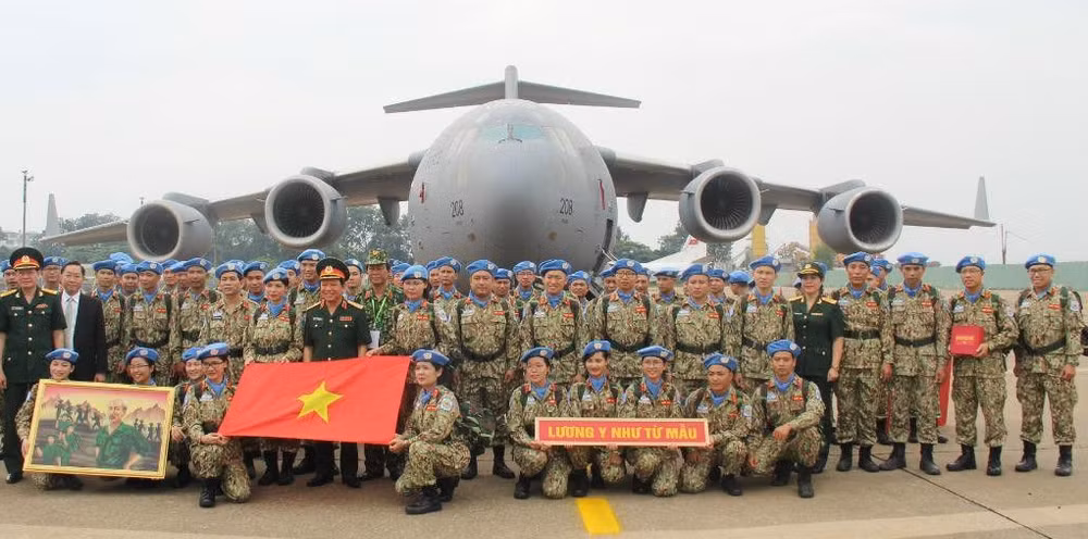 Incorporarse a los cascos azules evidencia política exterior de Vietnam ảnh 1