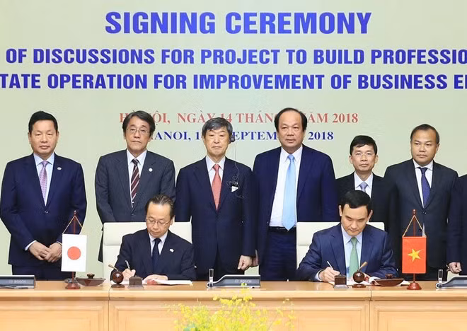 Vietnam y Japón cooperan en desarrollo de gobierno electrónico ảnh 1