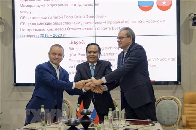 Frente de la Patria de Vietnam colabora con organizaciones sociales rusas ảnh 1