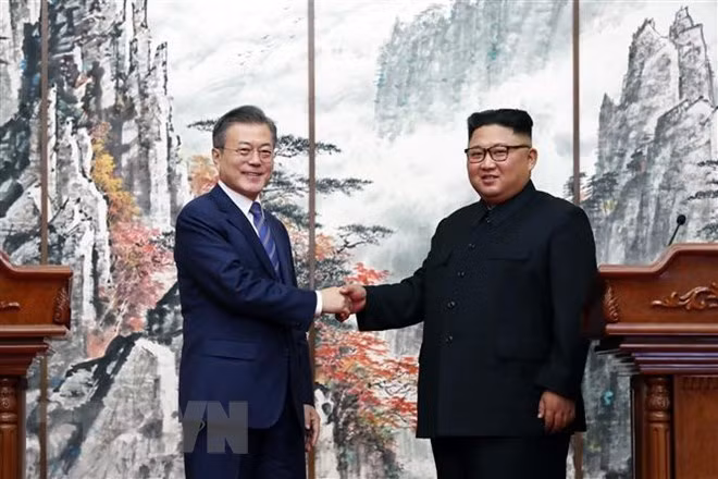 Vietnam saluda los resultados de la cumbre intercoreana ảnh 1 Vietnam saluda los resultados de la cumbre intercoreana ảnh 1
