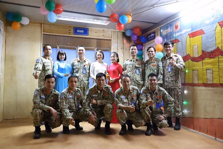 Inauguran primera clínica de obstetricia del hospital de campaña de Vietnam en Sudán del Sur ảnh 2