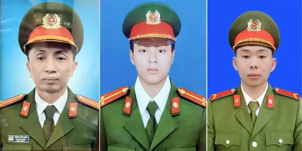 Confieren ascensos y títulos a tres bomberos fallecidos en incendio en Hanoi ảnh 1