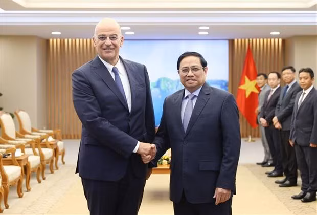 Vietnam atesora amistad tradicional con Grecia, afirma premier ảnh 1
