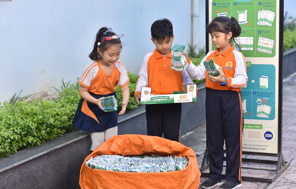 Despliegan modelo de compra y reciclaje de miles de toneladas de cajas de papel ảnh 1