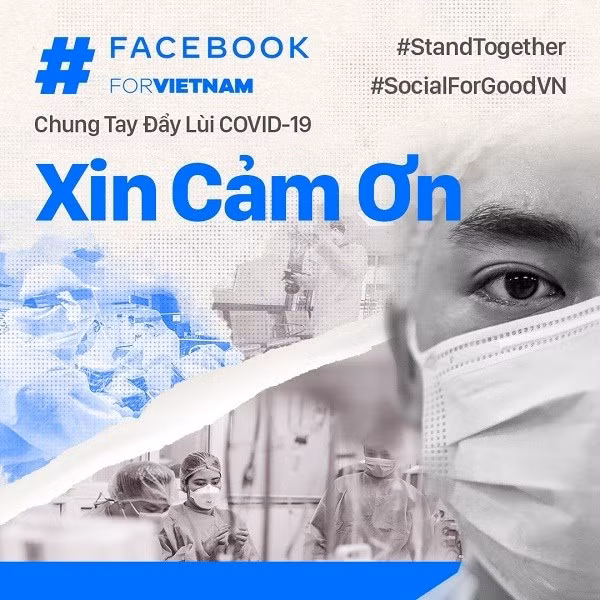 Facebook echa una mano para frenar el COVID-19 en Vietnam ảnh 1