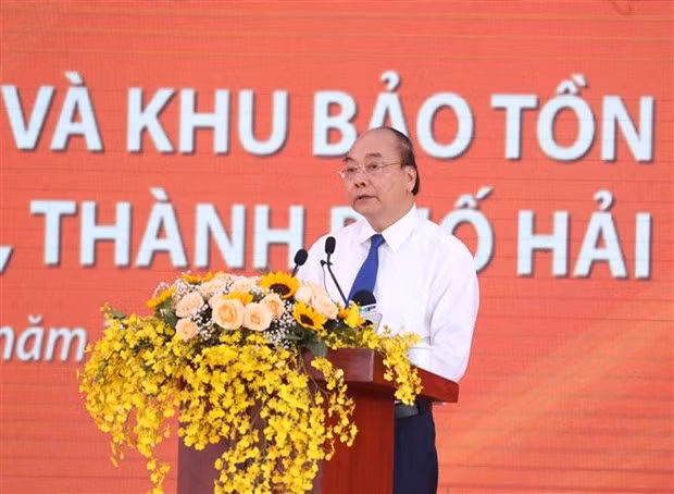 Asiste premier vietnamita a inauguración del proyecto de preservación de reliquias históricas ảnh 1 Asiste premier vietnamita a inauguración del proyecto de preservación de reliquias históricas ảnh 1