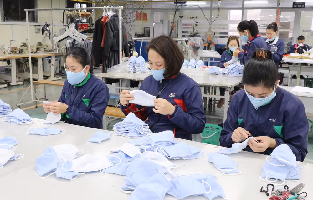 Camboya alienta a fábricas textiles a producir máscaras médicas ảnh 1