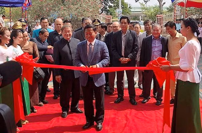 Inauguran en Camboya estación de radio financiada por Vietnam ảnh 1