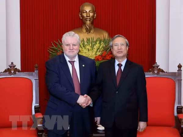 Partido Comunista de Vietnam y su similar de Rusia Justa fortalecen nexos ảnh 1