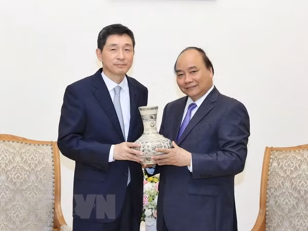 Premier vietnamita destaca fructíferas relaciones con Sudcorea ảnh 1
