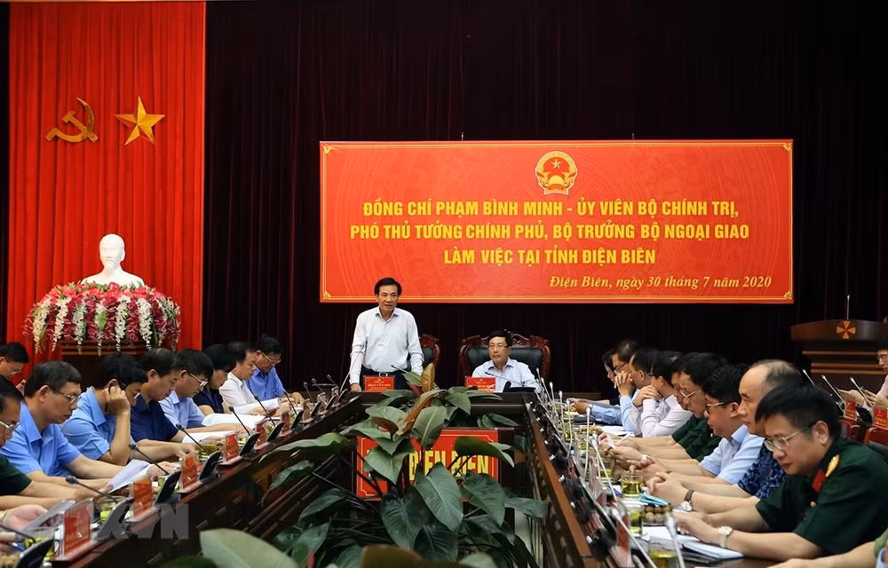 Exhortan a provincia vietnamita de Dien Bien a coadyuvar a construcción de frontera de paz ảnh 1