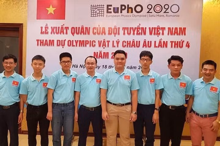 Gana Vietnam medalla oro en Olimpiada Europea de Física 2020 ảnh 1