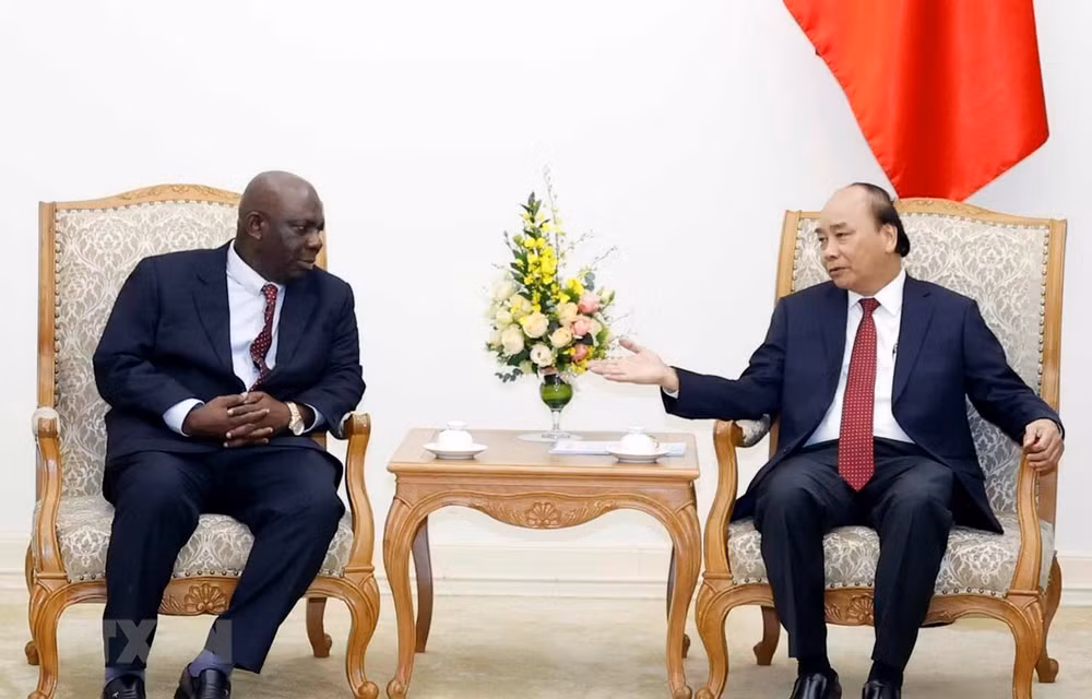 Premier de Vietnam apoya el impulso de los vínculos comerciales con Nigeria ảnh 1
