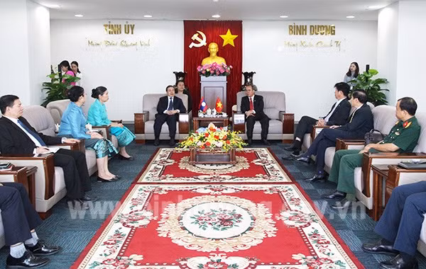 Vietnam y Laos fomentan cooperación entre localidades ảnh 1