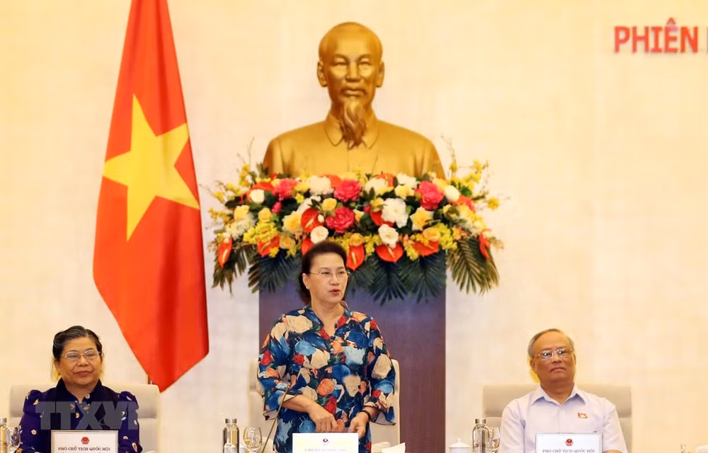 Clausuran sesión 46 del Comité Permanente del Parlamento de Vietnam ảnh 1
