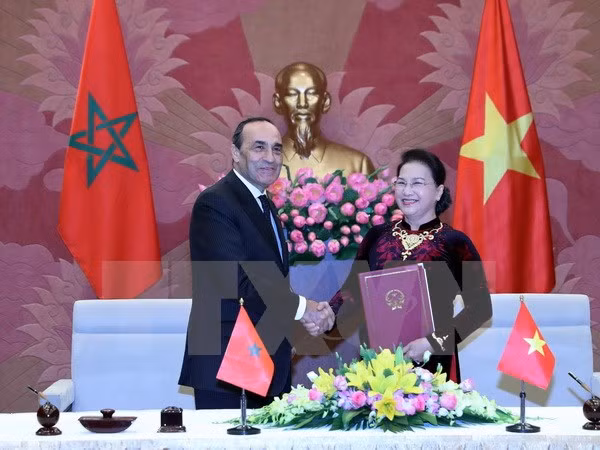 Resaltan acuerdo de fomentar lazos parlamentarios Vietnam- Marruecos ảnh 1