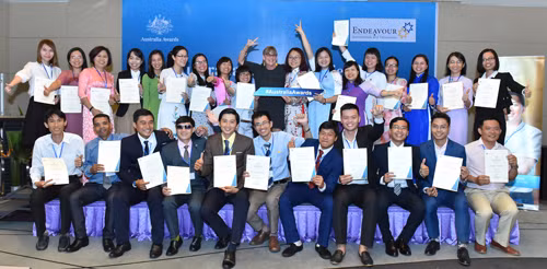 Vietnamitas ganadores de becas gubernamentales australianas comenzarán sus estudios ảnh 1