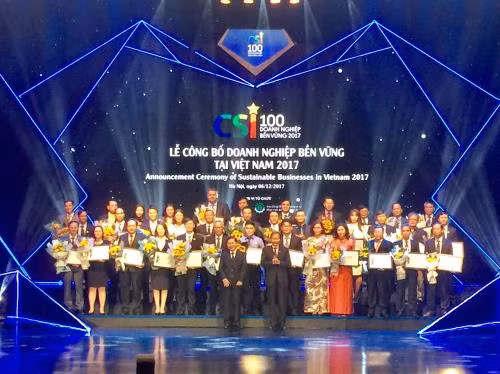Publican lista de las 100 mejores firmas sostenibles de Vietnam ảnh 1