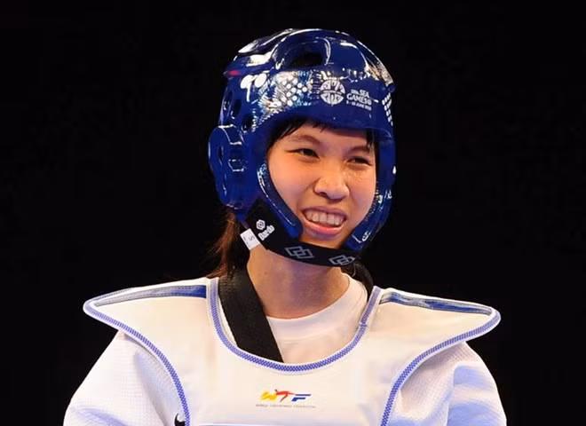 Taekwondista vietnamita gana bronce en Grand Prix 2017 ảnh 1