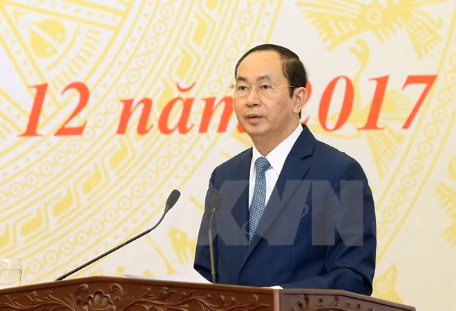 Presidente de Vietnam insta a avanzar en la reforma judicial ảnh 1 Presidente de Vietnam insta a avanzar en la reforma judicial ảnh 1