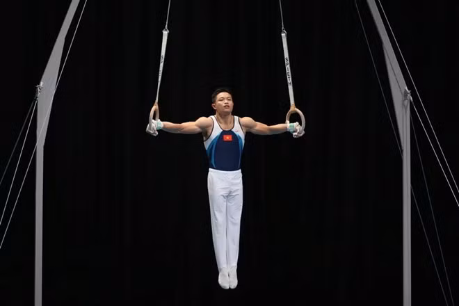 Gimnasia de Vietnam gana oro y plata en SEA Games 29 ảnh 1