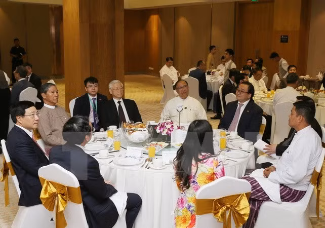 Vicepremier vietnamita destaca potencialidades de cooperación económica con Myanmar ảnh 1