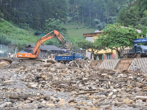 Inundaciones dejan 17 muertos en el norte de Vietnam ảnh 1