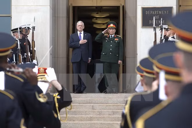 Vietnam y Estados Unidos definen prioridades en cooperación en defensa ảnh 1