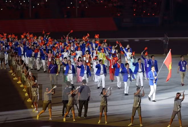 Deportistas vietnamitas mostrarán imagen pacífica de su país en SEA Games 29 ảnh 1