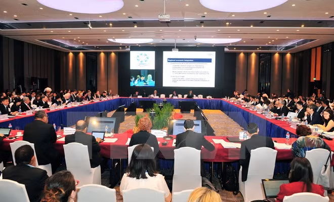 Comienza en Ciudad Ho Chi Minh tercera conferencia de altos funcionarios del APEC ảnh 1