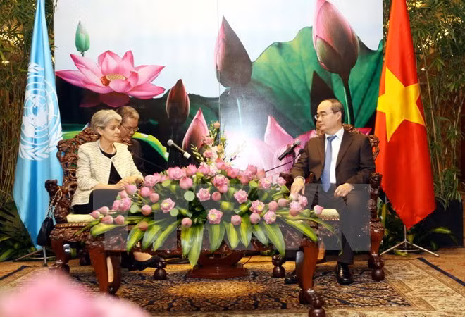 Ciudad Ho Chi Minh y UNESCO acuerdan intensificar cooperación multifacética ảnh 1