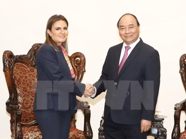 Premier vietnamita expresa confianza en desarrollo de cooperación comercial con Egipto ảnh 1