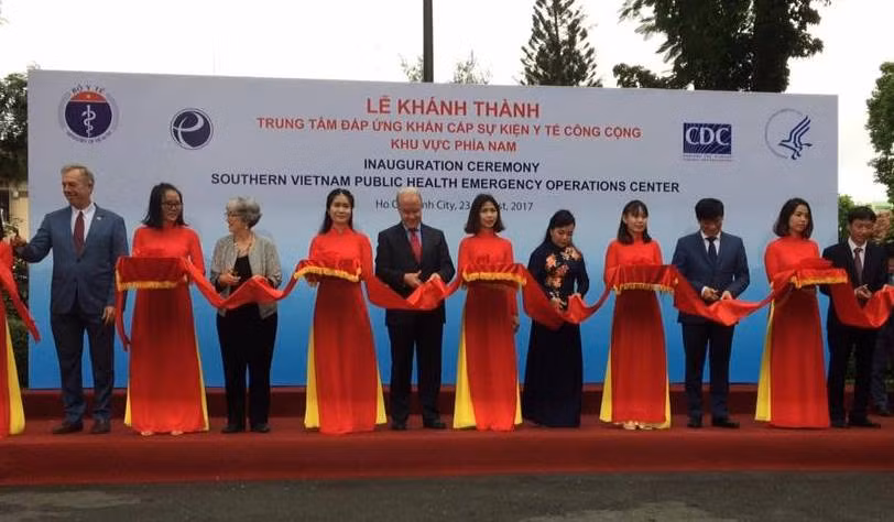 Inauguran centro de operaciones de emergencias sanitarias en región sureña de Vietnam ảnh 1