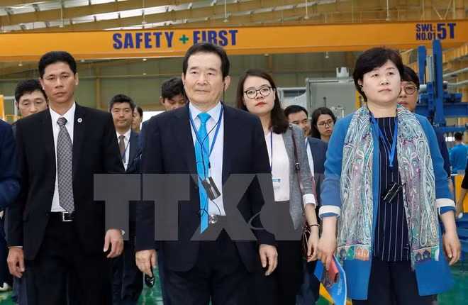 Presidente de Asamblea Nacional de Sudcorea finaliza visita a Vietnam ảnh 1