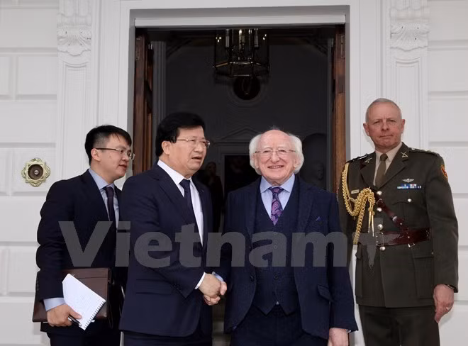 Concluye vicepremier vietnamita visita oficial a Irlanda ảnh 1