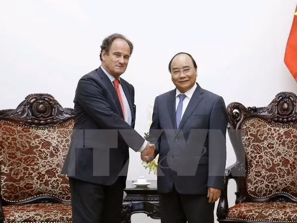 Premier vietnamita recibe a líder de Corte Permanente de Arbitraje ảnh 1