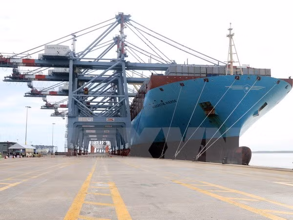 Puerto vietnamita de Cai Mep recibe carguero de 160 mil toneladas ảnh 1