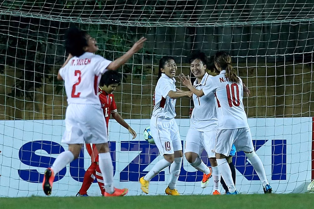 Vietnam clasifica para ronda final de la Copa Asiática de Fútbol Femenina 2018 ảnh 1